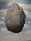 Magritte Il castello sui Pirenei 1959